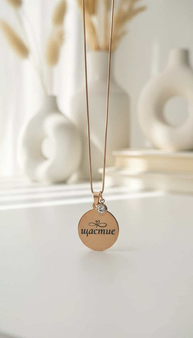 Personalized Stainless Steel Necklace | Calliope