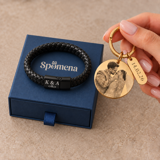NEXO Bracelet + Photo Keychain Set