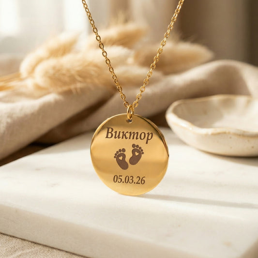 Personalized Stainless Steel Necklace | VITA