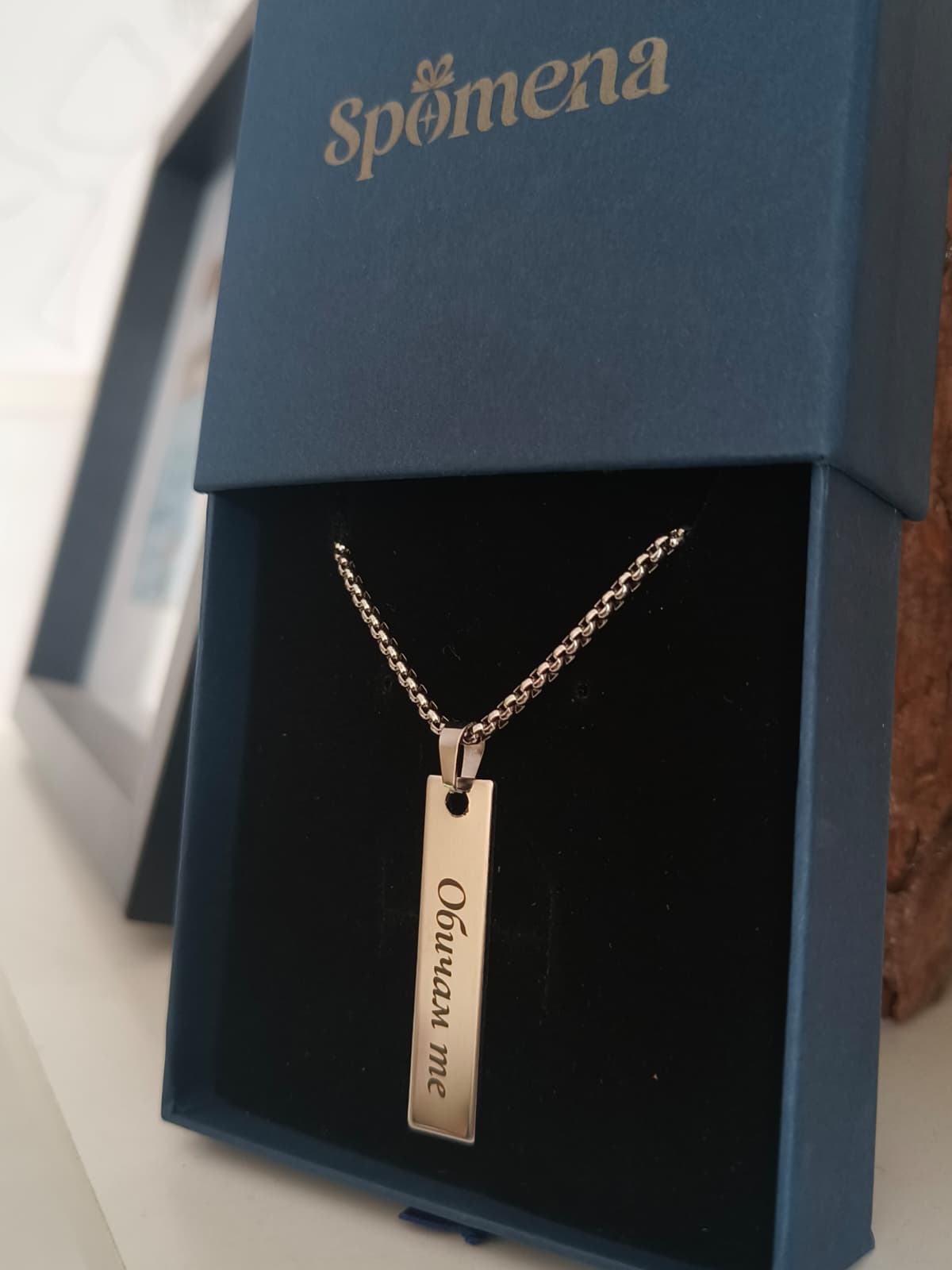 Personalized stainless steel necklace for men | NORD