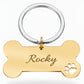 Personalized stainless-steel dog ID tag | Mini Bone