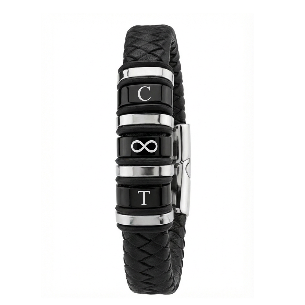 Men’s Braided Bracelet with Custom Engraving | AXIS