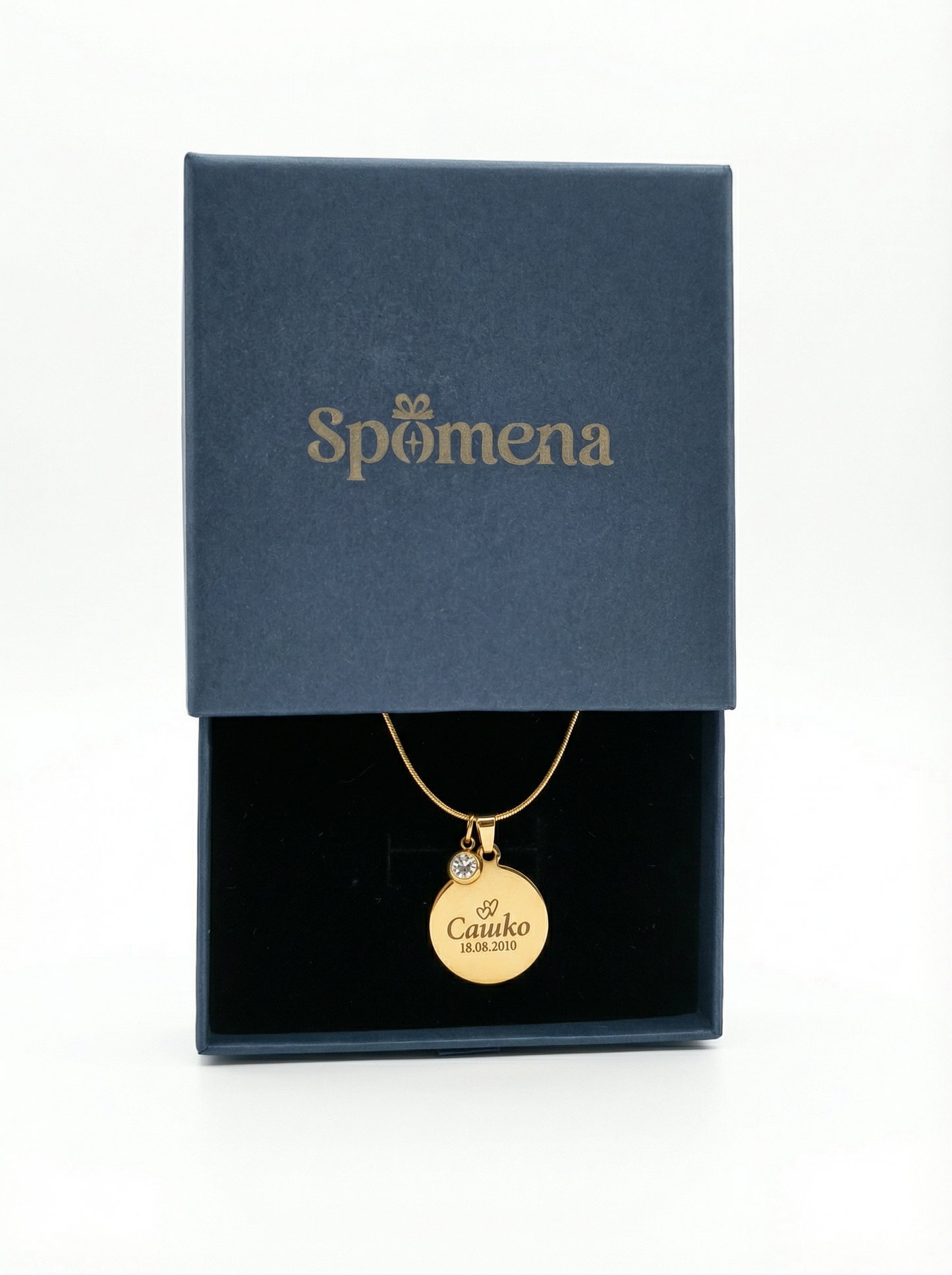 Personalized Stainless Steel Necklace | Calliope