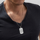 Personalized stainless steel necklace for men | FORTE