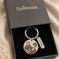 Personalized Photo Keychain with Engraved Tag