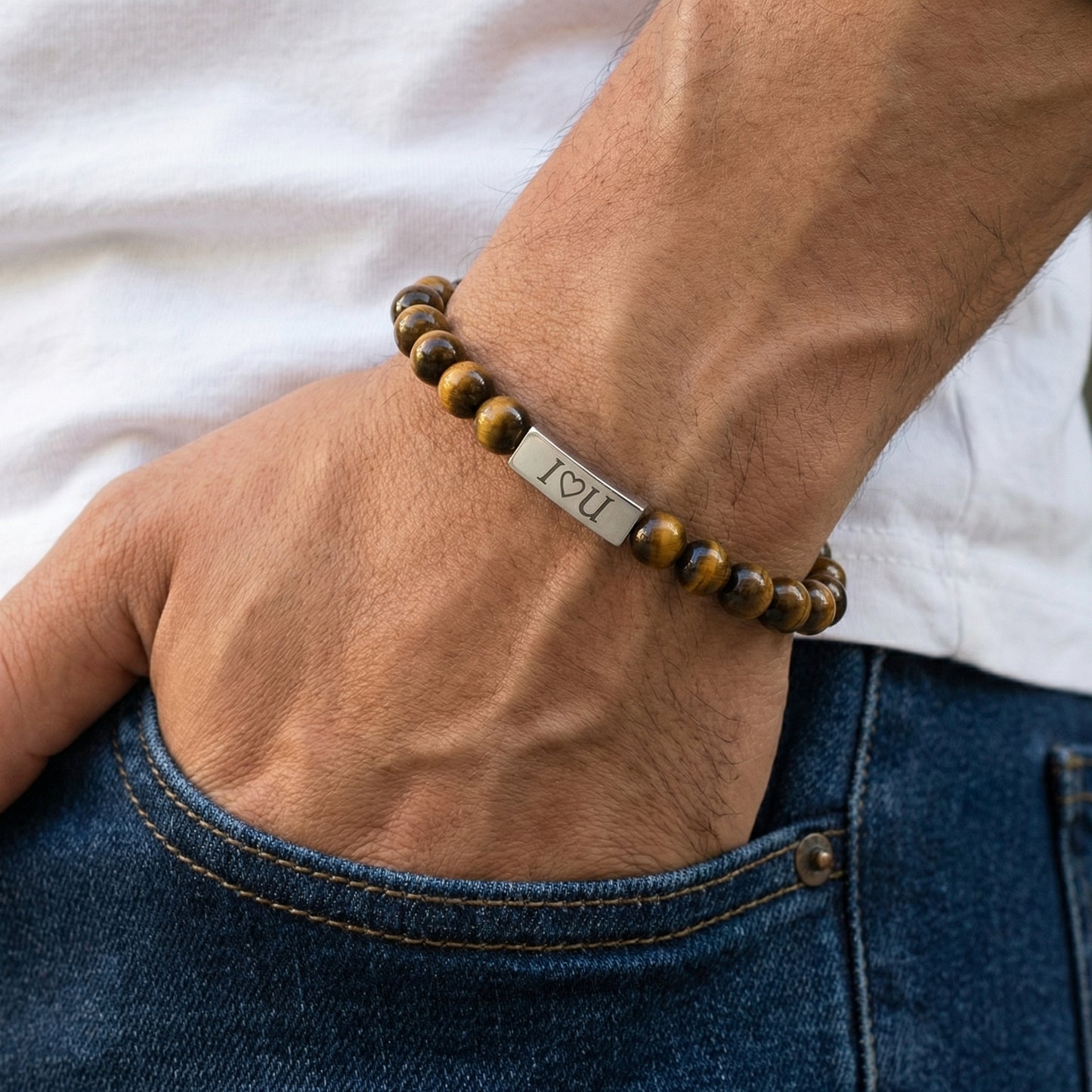 Men’s Bracelet | Tiger Eye