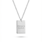 Personalized Stainless Steel Necklace | LINA