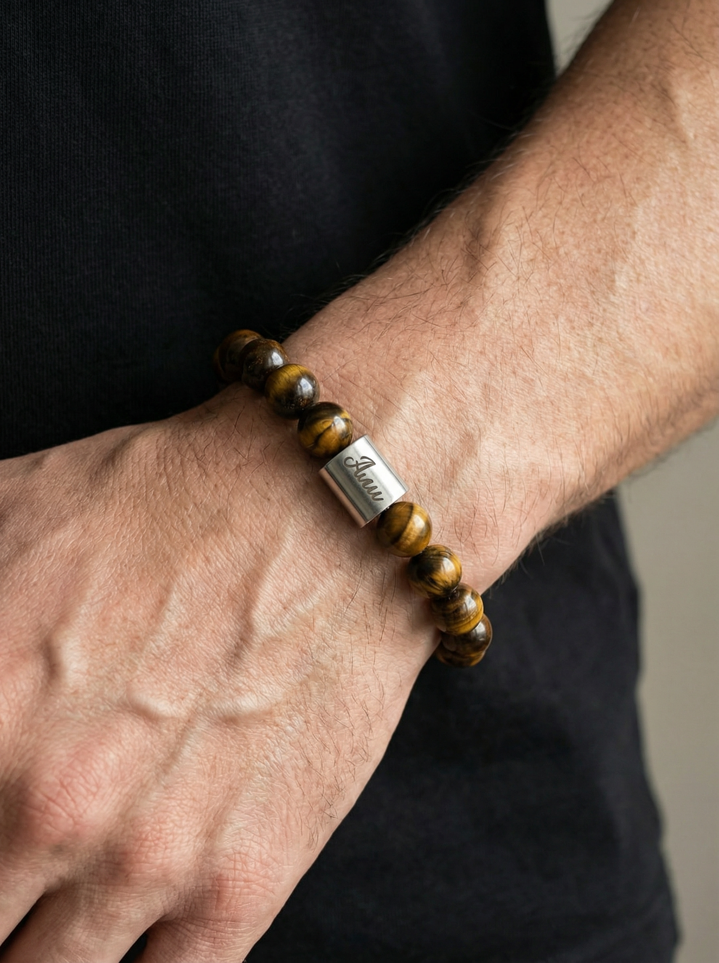 Мъжка гривна | Tiger Eye