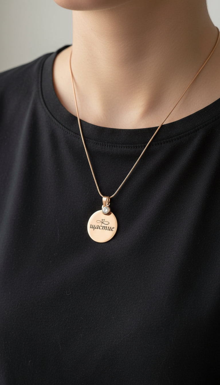 Personalized Stainless Steel Necklace | Calliope