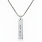 Personalized stainless steel necklace for men | NORD