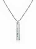 Personalized stainless steel necklace for men | NORD