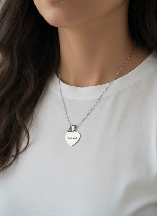 Personalized Stainless Steel Necklace | Levara