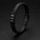 Men’s Braided Bracelet with Custom Engraving | SAGA
