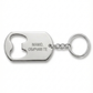 Personalized Stainless Steel Keychain Bottle Opener | Tag