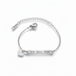 Personalized stainless steel bracelet | NOTE